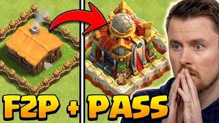 FAST MAXED in TRYMACS F2P + PASS Projekt nach 2 Jahren (Clash of Clans)