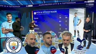 Man City vs Tottenham 0-4 What Kyle Walker said on the Big Lost | Pep & Ange Postecoglou Interview