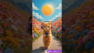 Orange Cat  #ai #catlover #orangecat #nashed #of #wedding #fyp #worldofai #aivideogenerator 