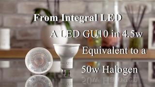 Integral LED GU10 4.5w