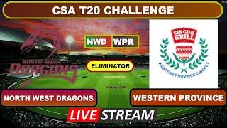 CSA T20 Challenge Live - North West Dragons vs Western Province Live Cricket Score & Commentary