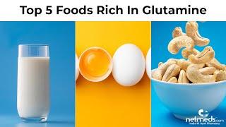 5 Foods Rich In Glutamine #Shorts