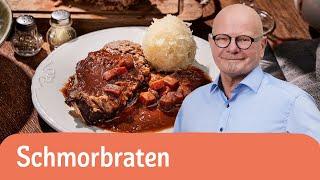 Rinderschmorbraten in Rotweinsauce – Rezept wie von Oma  | REWE Deine Küche