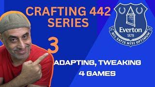 Crafting a 442  - Everton - Transitions Tweaking and Adapting #FM24