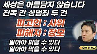 피고인 사위, 피해자 장모. 두 건의 성범죄 - 손수호 변호사