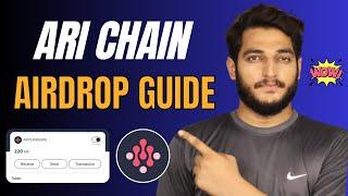 Ari Chain Airdrop Guide || Ari Wallet Airdrop Guide || Ari Wallet Real Or Fake