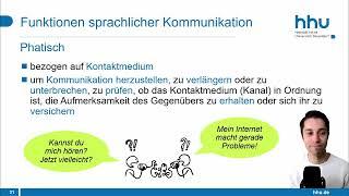 Das Kommunikationsmodell von Roman Jakobson | Pragmatik