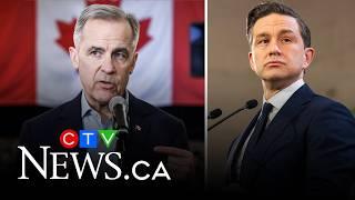 ‘He’s very sneaky’ | Poilievre takes aim at Carney in final days of Liberal leadership campaign