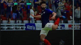 피파4 실축전술 - 2018 월드컵 데샹의 프랑스 4-3-3 풀경기 영상