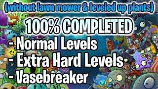 PvZ 2 "v7.3.1": 100% COMPLETED (without lawn mower & leveled up plants)