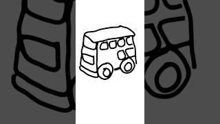 Drawing Double Decker Bus Toy #drawing #toys #toy