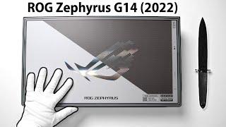 ROG Zephyrus G14 (2022) Gaming Laptop Unboxing + Gameplay