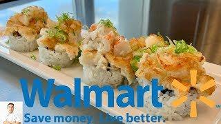 Walmart Sushi Challenge | Making Gourmet Sushi On A Budget