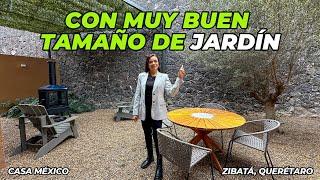 ¡Con muy BUEN TAMAÑO de JARDÍN! | Zibatá, Querétaro