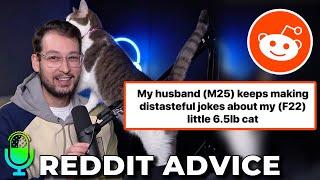 Husband Jokes About Eating Her Cat