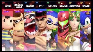 Super Smash Bros Ultimate Amiibo Fights   Request #5688 4 Team Stage Morph Item Battle