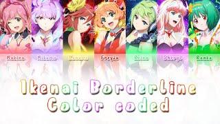 Ikenai Borderline ft. Sheryl Nome & Ranka Lee - Color coded