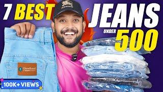 7 Best College Jeans for College Under ₹500  Amazon GlowRoad Jeans Haul Review 2024 | ONE CHANCE