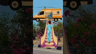 My Ambulance Helicopter is flying with me in the sky - funny VFX magic #funny#vfx #shorts