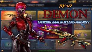 Crossfire West : Spin and Win WINNING AK-47 Demon spending 300K ZP - Lapis Prospect #crossfire