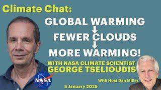 Global WarmingFewer CloudsMore Warming! with George Tselioudis