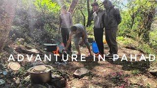 Advanture in pahad ️ | pahadi lifestyle vlogs ! special vlog ! Wanderer pahadi