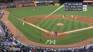 DET@NYY: Headley recovers to get Kinsler at home