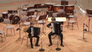 PanTonale - Duo Gentlemen auf dem Akkordeon-Konzert-Festival in der Berliner Philharmonie, Mai 2016