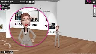 3D Gallery, AR/VR & Metaverse Gallery Preview in Plato Gallery