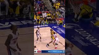 Bennedict Mathurin Drops Defender & Buries Deep Jumper at Pistons  | Indiana Pacers