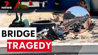 Two men killed in Sydney Harbour Bridge pile-up | 7NEWS