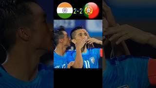 India VS Portugal 2024 | World Cup Final | #shorts #ytshorts #indiavsportugal #football