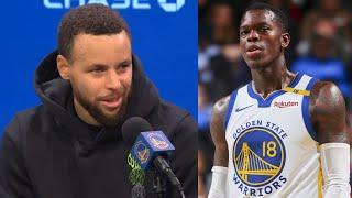 Stephen Curry reacts to Dennis Schroder trade to the Warriors