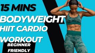 HIIT Bodyweight Workout for Beginners – Burn Calories Fast! No Equipment Needed