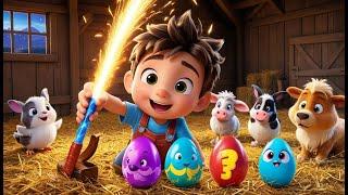 The Magic Egg That Wouldn’t Hatch | Fun Nursery Rhyme for Kids | Sing-Along Adventure