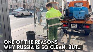 One of The Reasons Why Russia is So Clean, BUT…