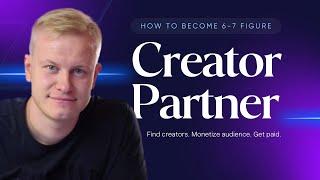 FREE MASTERCLASS: Become a $10k/m "Creator Partner" in 2024