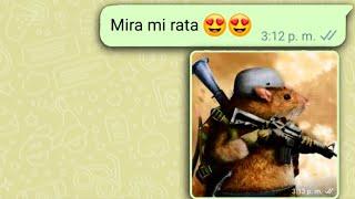 Mira Rata tiene un Arm (bromas de WhatsApp) 