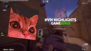 hvh highlights #157 ft. gamesense/skeet.cc | BETA CFG | 1440p [240fps]