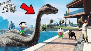 Shinchan And Franklin Saved A Dinosaur in GTA 5!