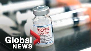 Coronavirus: Health Canada approves Moderna COVID-19 vaccine