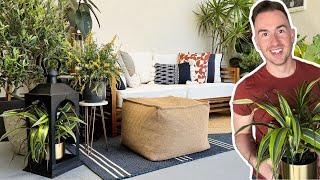 SPRING PATIO MAKEOVER! | Shopping for New Outdoor Furniture, DIY Decor, Buying New Plants!