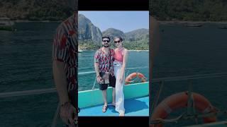 Hina Chaudhary with husband in Thailand #trending #viralshorts #shortsfeed