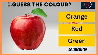 Guess the Colours name for kids | Sunday quiz 17  @JashWinTV
