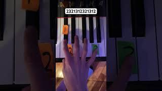Birds of a Feather By Billie Eilish Piano Tutorial #shorts