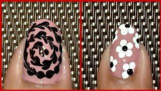 nail art 2019 new nail art using dotting tool nail art compilationnail art tutorial