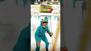 kaabah cleaning video most viral #arabic #kaaba #kaabastatus