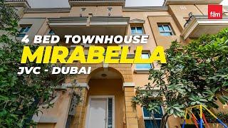 Amazing 4 Bed Townhouse in Mirabella - 3, JVC - Dubai