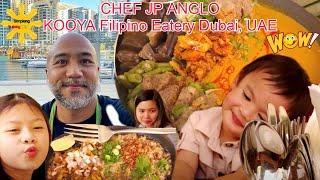 Chef JP Anglo KOOYA Filipino EATERY Dubai UAE