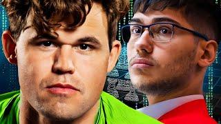 XADREZ NÍVEL APOCALÍPTICO! O UNIVERSO BUGOU com Magnus Carlsen x Alireza Firouzja